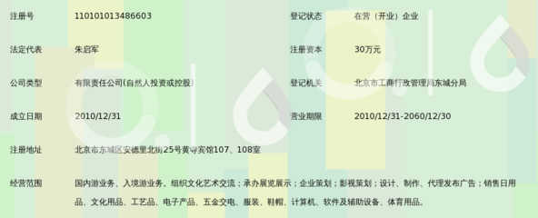 北京中联乐程国际旅行社国内广告业务分析